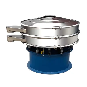 Circular Rotary Vibrating Sieve Food Grade Stainless Steel High Precision Motor Fine Screening Separator Machine Pepper