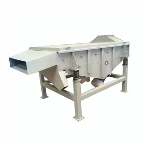 Circular Vibrating Screen Coffee Bean Vibro Sieve Separator with Stainless Steel and 2 Vibrating Motors for Food Processing