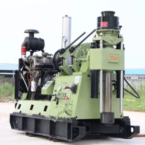 Civil Engineering Drilling Rig 1000m 300mm Drilling Diameter 360 Degree Drill Angle Hard Rock Diesel Powered 380V Gearbox Motor