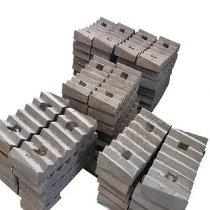 Coal Bunker High Manganese Steel Wear resistant Lining Plate Grate Plate Crusher Wear Parts Mining