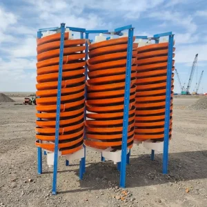 Coal Slime Gravity Separation Equipment Chromite Spiral Sluice Tailings Enrichment and Beneficiation Machinery Sluice