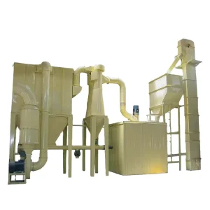 Coconut Charcoal Grinding Mill Powder Making Machine with Siemens AC Motor PLC Control 0.5-4.5t/h Capacity