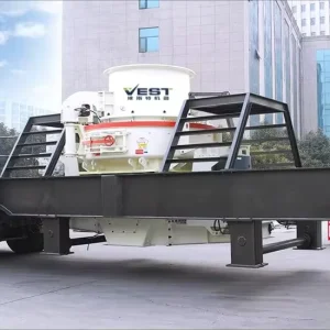 Combination Crusher Production Line Tyre Mobile Sand Making Machine for Sand and Gravel Quarry Mining Operations