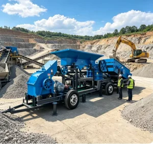 Combined Production Line of Jaw Crusher and Hammer Crusher for Crushing Various Ores
