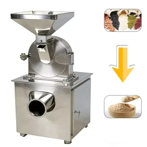 Commercial Electric Automatic Dried Chili Fine Powder Grinder Machine Stainless Steel Industrial Grinder