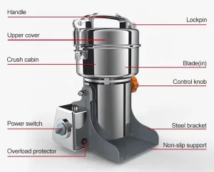 Commercial Garlic Spices Masala Powder Making Machine