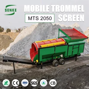Compact Automatic Screening Plant for Stone Quarry Screen Sand Screen Trommel for Sand Small Trommel Wash Plant