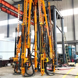Compact Electric Hydraulic Shaft Jumbo Drill Flexible Rock Drilling Equipment for Narrow Underground Mine Tunnels