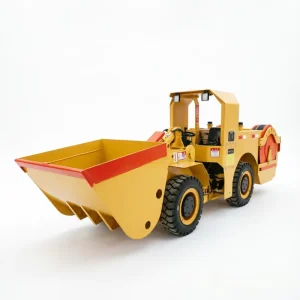 Compact Electric Underground Mining Loader for Narrow Tunnel Ore Loading and Hauling
