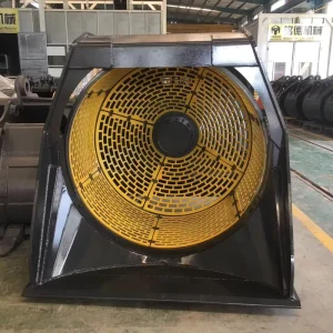 Compact Excavator Rotary Sieve Bucket for Urban Projects