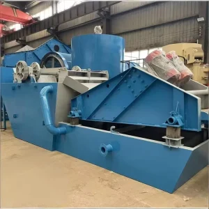 Compact Fine Sand Recovery System Washer With Dewatering Screen Technical Support