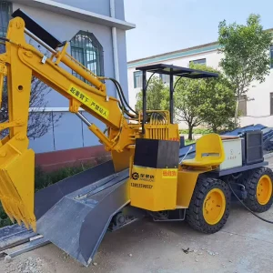 Compact Mini Mucking Loader Electric Diesel Powered Motor Engine Pump Gear 40-50m/h Underground Mining Rock Loader