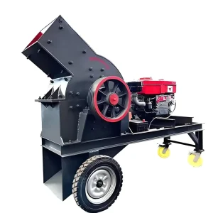 Compact Small Hammer Crusher for Gold Mining Hard Rock Ore Crushing Portable Design