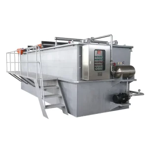 Compact Structure DAF Dissolved Air Floatation Systems Water Treatment Machinery