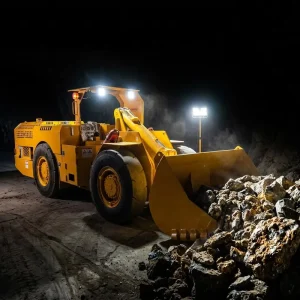 Compact Underground Loader 1 CBM Scooptram Diesel Air Cooled Engine Narrow Reef Gold Mine South Africa