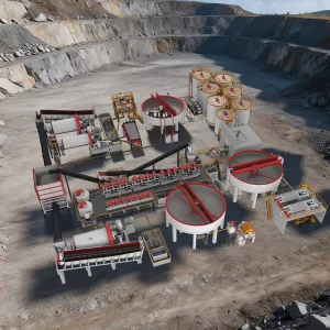 Complete Mining Rock Gold Ore Copper Complete Gold Ore Mineral Processing Plant 50-1000 TPH