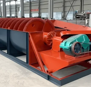 Complete Sand Washing Production Line Spiral Screw Sand Washer Large Output Sand Cleaning Equipment for Stone Crushing Plant