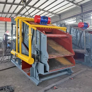 Complete Set Mineral Processing Equipment Small Vibrating Screen Gold Panning Machine Gold Sluice Box Motor 5.5kw