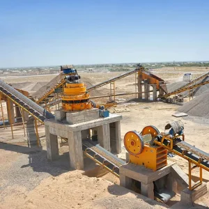 Complete Set Stone Crushing Line Gravel Rock Crusher Machine Granite Jaw Crushing Plant for Mining & Quarry
