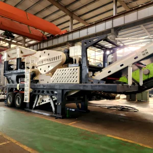 Complete Set of Crushing and Screening Equipment Mobile Jaw Crusher Station Granite Hard Rock Crushing Plant Pricing