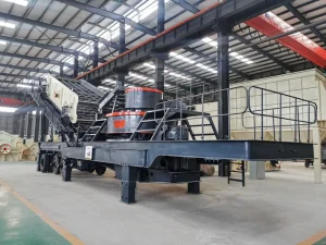 Complete Set of Mobile Sand Making Equipment for Large Scale Mines and Quarries