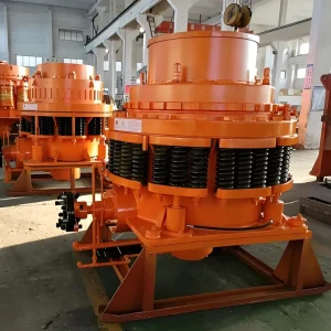 Complete Stone Crushing Line Matching Spring Hydraulic Compound Cone Crusher PLC Automatic Medium Fine Crushing Machine