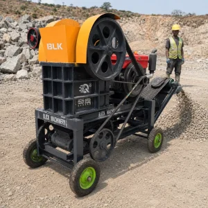 Concasseur De Pierre Jaw Crusher Plant High Capacity Portable Stone Crusher for African Mining