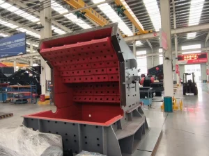 Concrete Crusher CI 1415 Impact Crusher 250 kW 120-250 Tph Engine Powered Stone Recycling Long Life