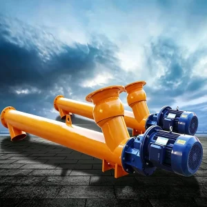 Concrete Mixing Plant Powder Particle Conveyor Round Pipe Flexible Screw Conveyor Screw Feeder
