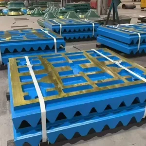 Cone Crusher Spare Parts Jaw Crusher Parts High Manganese Steel Wear Liner Casting Cutting Ring Mantle Mining Ore Mining