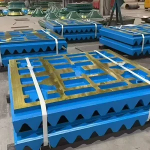 Cone Crusher Spare Parts Jaw Plate Jaw Crusher Parts Wear Liner Cutting Ring Mantle High Manganese Steel Casting Ore Mining