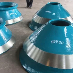 Cone Crusher Wear Spare Parts Symons Terex Shanbao Truemax Telsmith Concave Mantle Bowl Liner Forged for Ore Mining