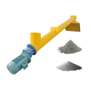 Construction Industry Gravel Sand Auger Conveyor Lime Coal Screw Auger Feeder Conveyor with Hopper