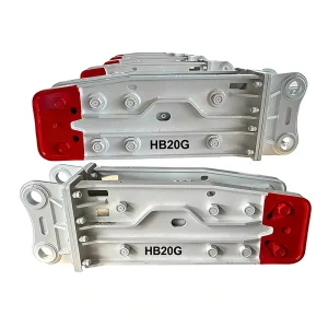 Construction Machinery Attachments HB20G Hydraulic Rock Breaker Mining Hammer for Excavator PC210