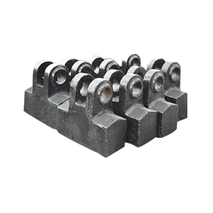Construction Machinery Parts Wear Resistant Parts for Mining Equipment Crusher Hammer Scrap Stone Hammer Mill Crusher