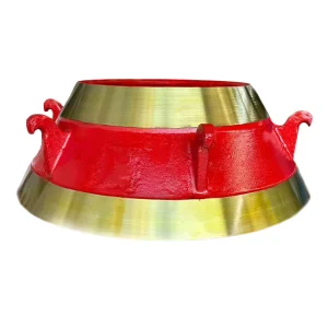 Construction Ore Mining Machine Parts Concave Bowl Liner Mantle Cone Crusher Wearing Parts Casting Customizable