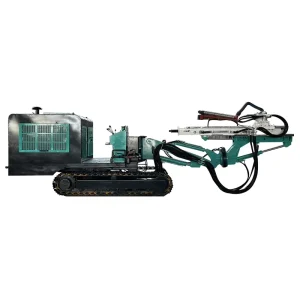 Construction Underground Tunneling Mining Jumbo Crawler Diesel Powered Double Pump Motor Surface Drill Rig Boomer Engine Face