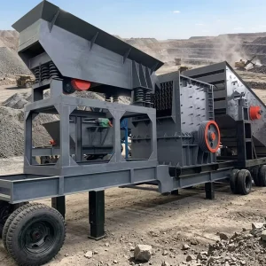 Construction Waste Mobile Box Crusher Rubble Recycling Unit for Concrete Blocks Waste Bricks for Solid Waste Processing Factory
