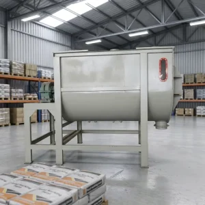 Continuous Operation Hot Melt Powder Processing Mixer for Commercial Traffic Paint Production Facility