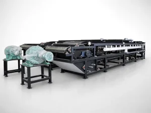 Continuous Working Vacuum Belt Filter Press Horizontal Rubber Belt Vacuum Filter Sludge Dehydration Equipment Factory Direct