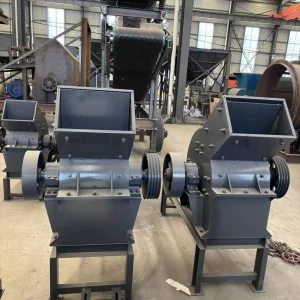 Convenient Energy efficient Small Hammer Crusher AC Motor Max.3 70t h Capacity Warranty for Stone Rock Crushing