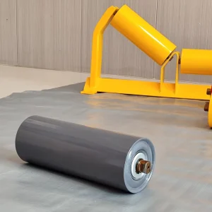 Conveyor Roller Idler Carbon Steel Fire & Oil Resistant for Coal Mine and Material Transport