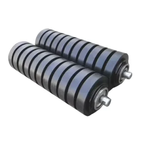 Conveyor Roller mining conveyor roller Gravity rubber Conveyor Roller