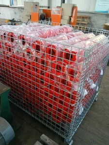 Conveyor Steel Rollers with Bearings Anti corrosion Galvanized Shell Conveyor Roller for Underground Coal Mine