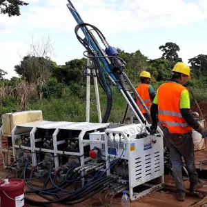 Core Exploration Rig ROCK 800 Fully Hydraulic Core Exploration Rig for Gold Mine Diamond Sampling Core Drilling Rig