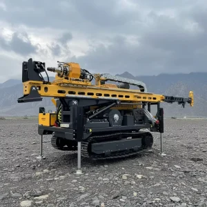 Core Geology Borehole Soil Tracked Drilling Rig Gold Mining Machine for Mineral Exploration