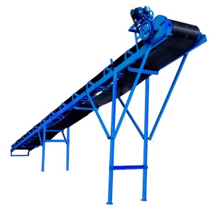 Corrosion Resistant Sand Mining Coal Mine Convey Machine Adjustable Height Belt Conveyor