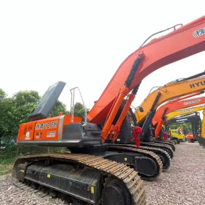 Cost Effective Used Hitachi ZAXIS360HG Reinforced Mine Chassis Low Hours Digger for Large Earthwork Dam Construction