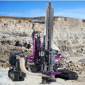 Crawler Borehole Drilling Machine Hard and Medium Hard Rock Borehole Mining Drilling Rig Equipment