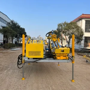 Crawler Borehole Drilling Rig 300m Hydraulic Power for Drinking Water Wells and Agricultural Irrigation for Mine Use